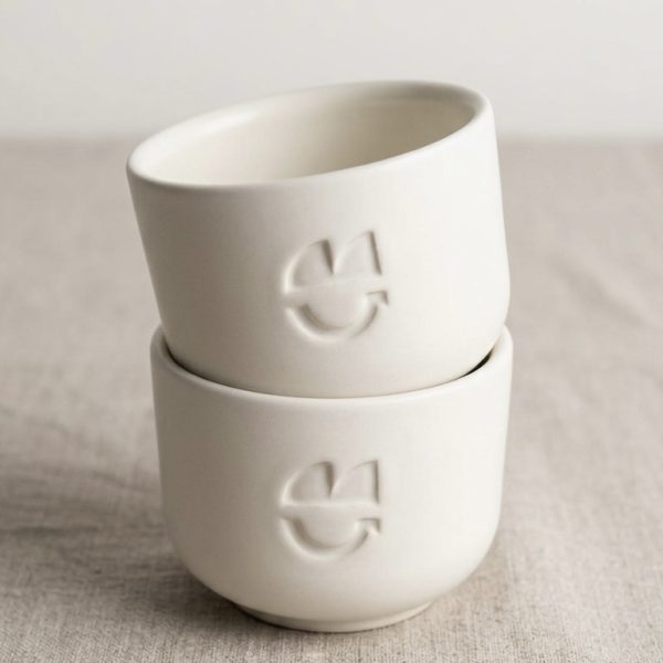 Double Espresso Ceramic Cup